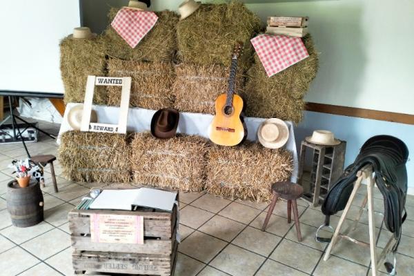 KIT ACCESSOIRES PHOTOBOOTH - Thème Western , Country, Champêtre